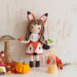 Freya doll crochet pattern - doll crochet pattern German/English