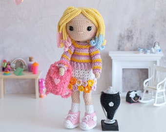 Enid Amigurumi crochet pattern in english/german - crochet pattern in german/english digital pdf