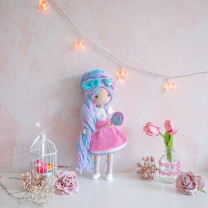 Candice - Crochet Doll Pattern English Digital Download