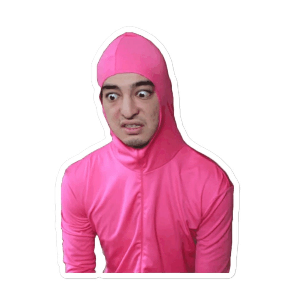 Filthy Frank Pink Guy Meme Sticker Decal Vinyl Durable Easy to Use Joke