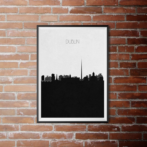 Dublin Uk Poster Etsy
