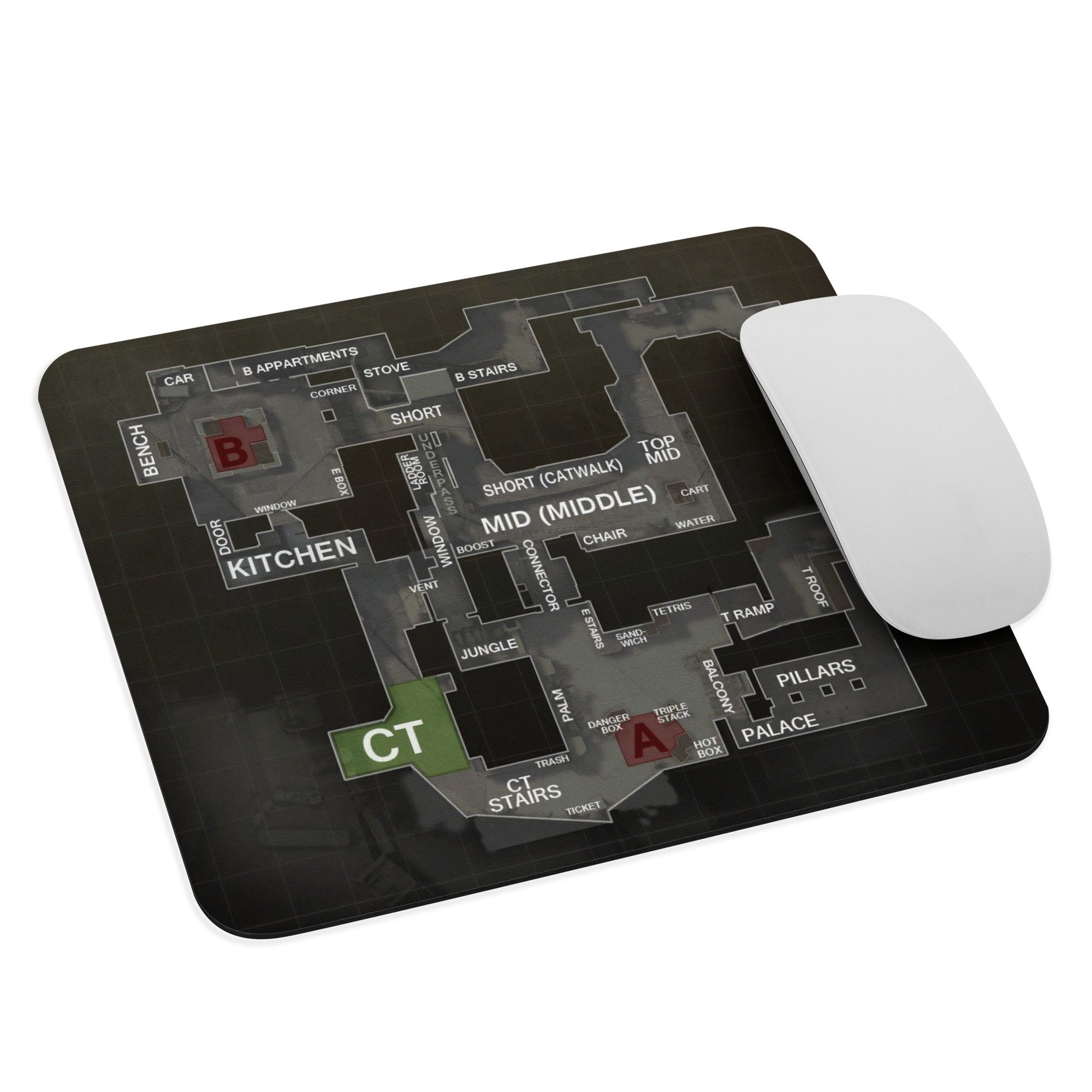 Mouse Pad Gamer Counter Strike Global Offensive M4 Vermelha