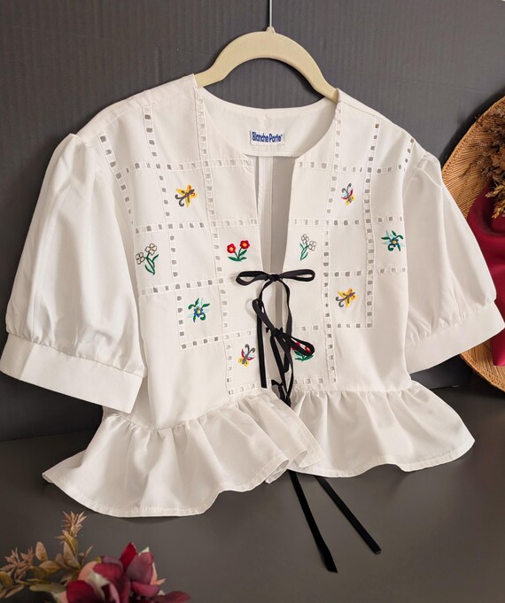 Upcycling - Blouse peplum Blancheporte