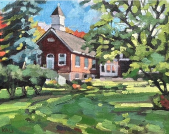 The School House  // 11x14”