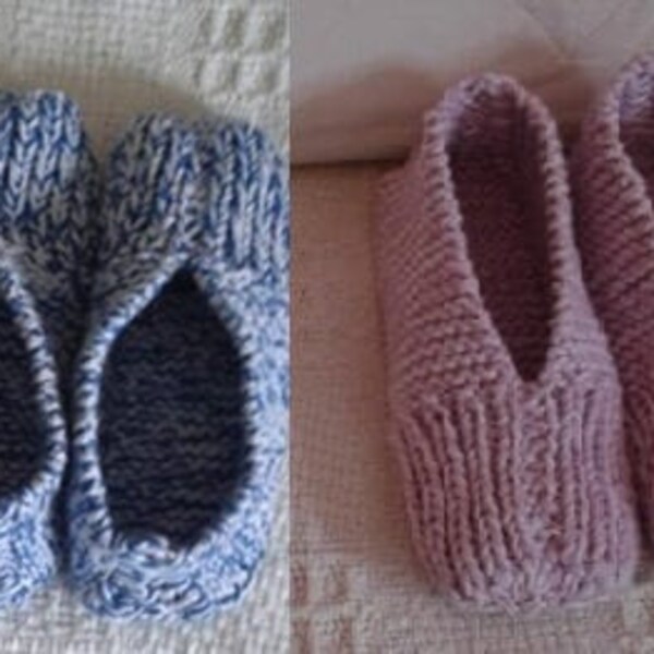 Cotton Cosy toes (from 100% organic and recycled cotton) - Eco-friendly hand crafted slippers