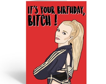 Britney Spears Happy Birthday Greeting Card - Etsy