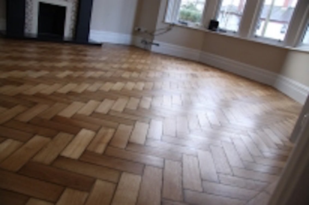 Reclaimed Oak Wood Block Parquet Flooring Bitumen Removed Etsy UK