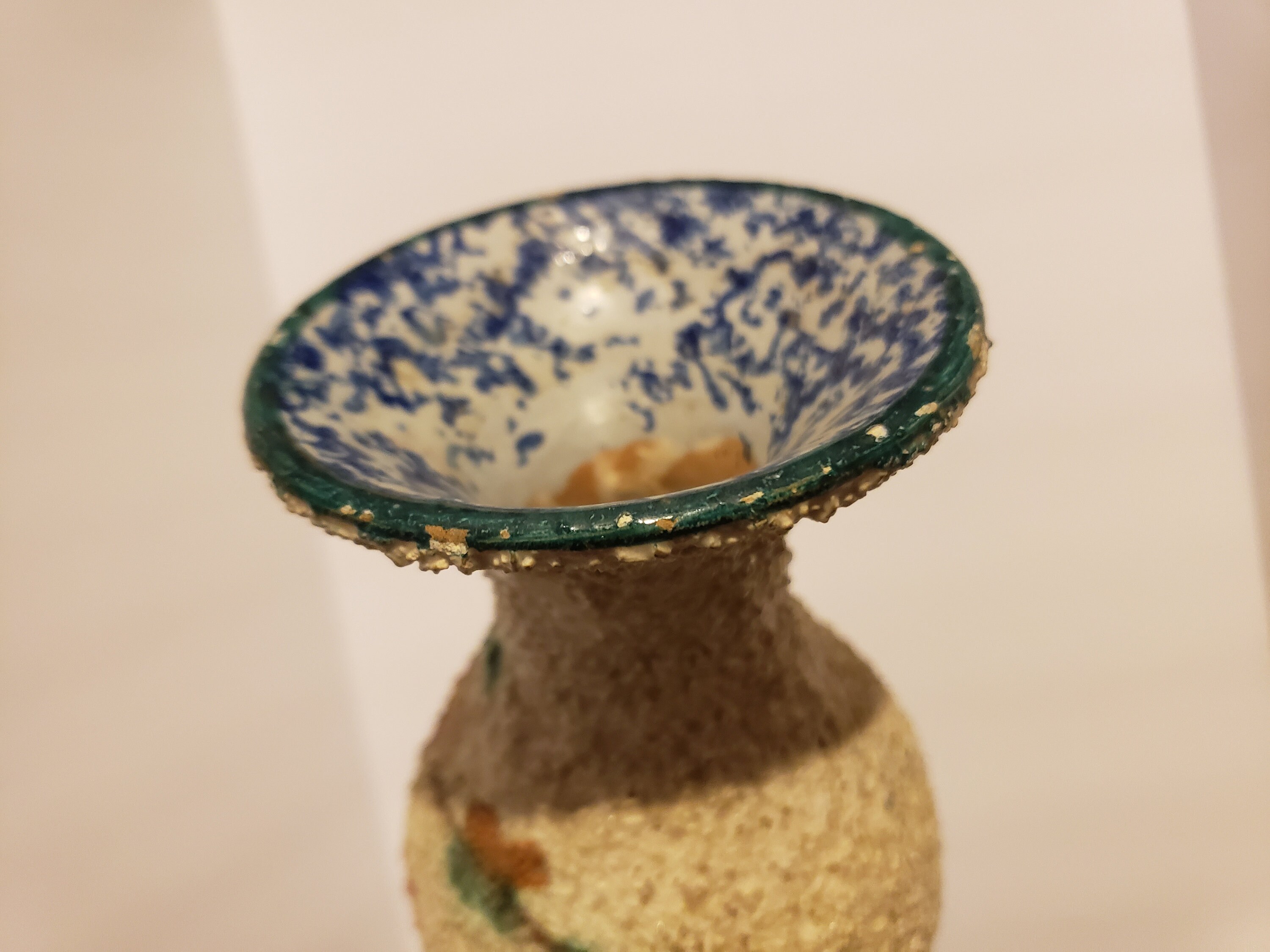 Made in Italy textured ceramic bud vase Italian vase Etsy