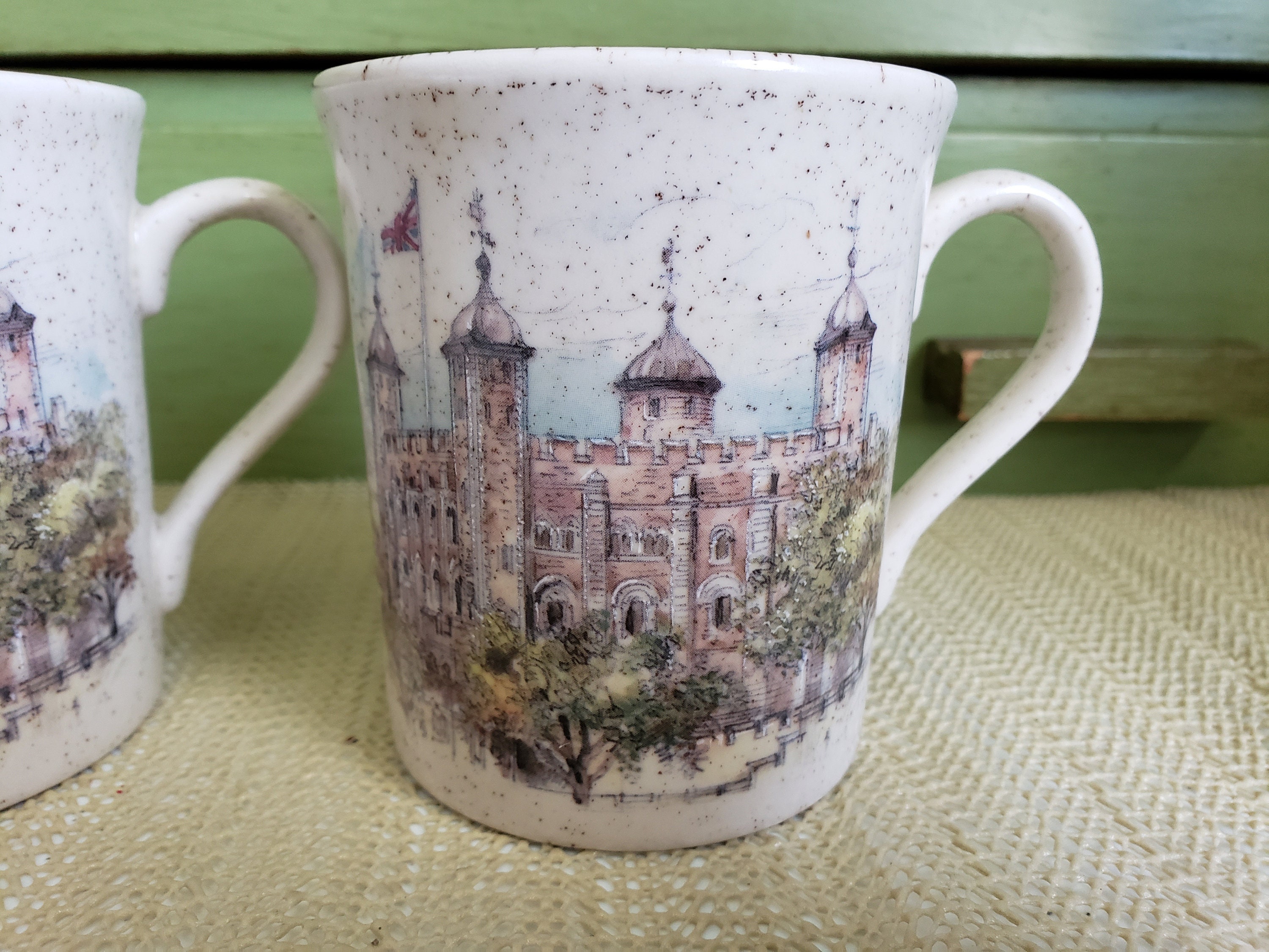 England coffee mugs Etsy