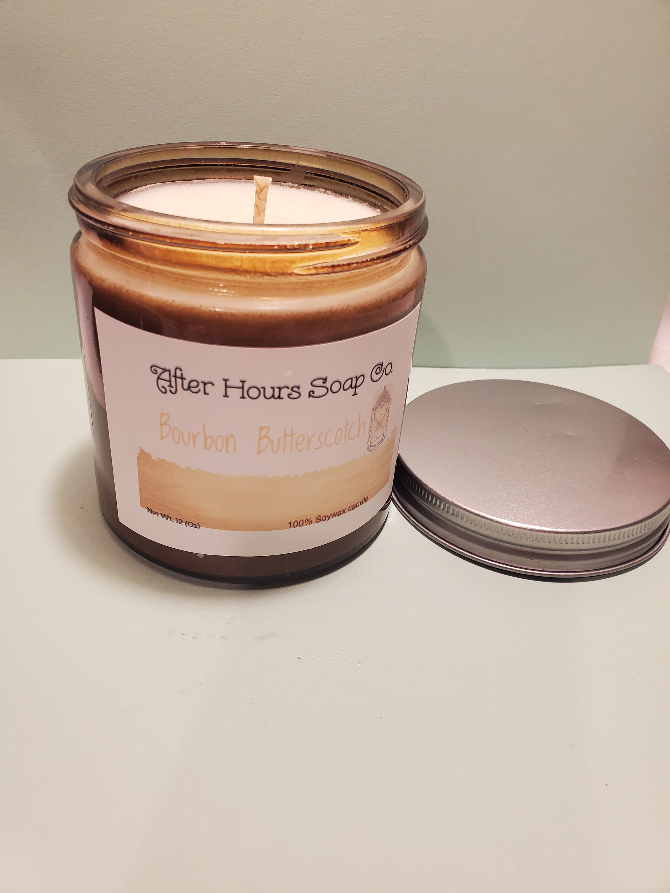 Butterscotch Bourbon Candle; Limited Edition; Fall Scents Candles