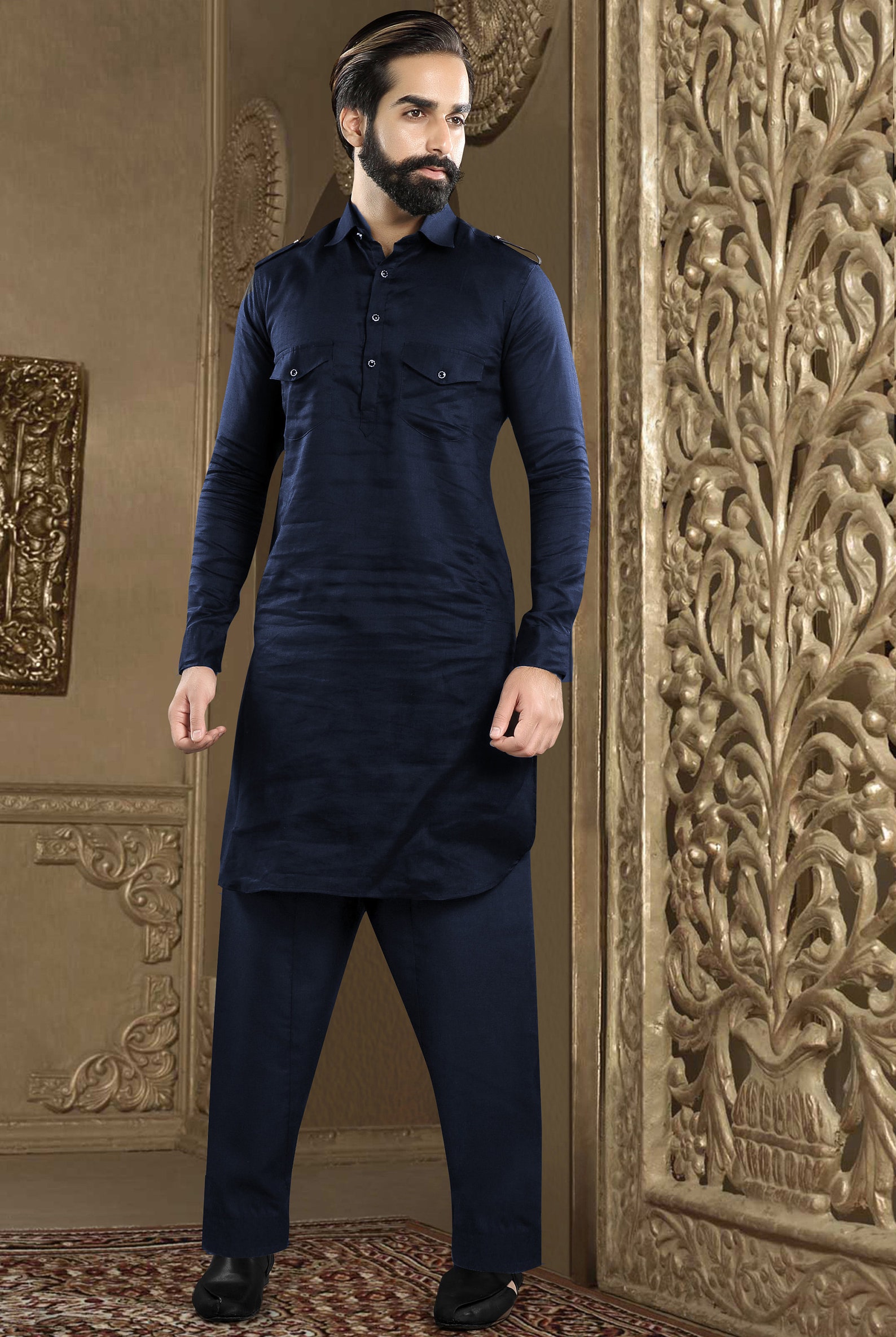 Indian Designer Kurta Pathani Salwar Pajama for Men / Boys - Etsy