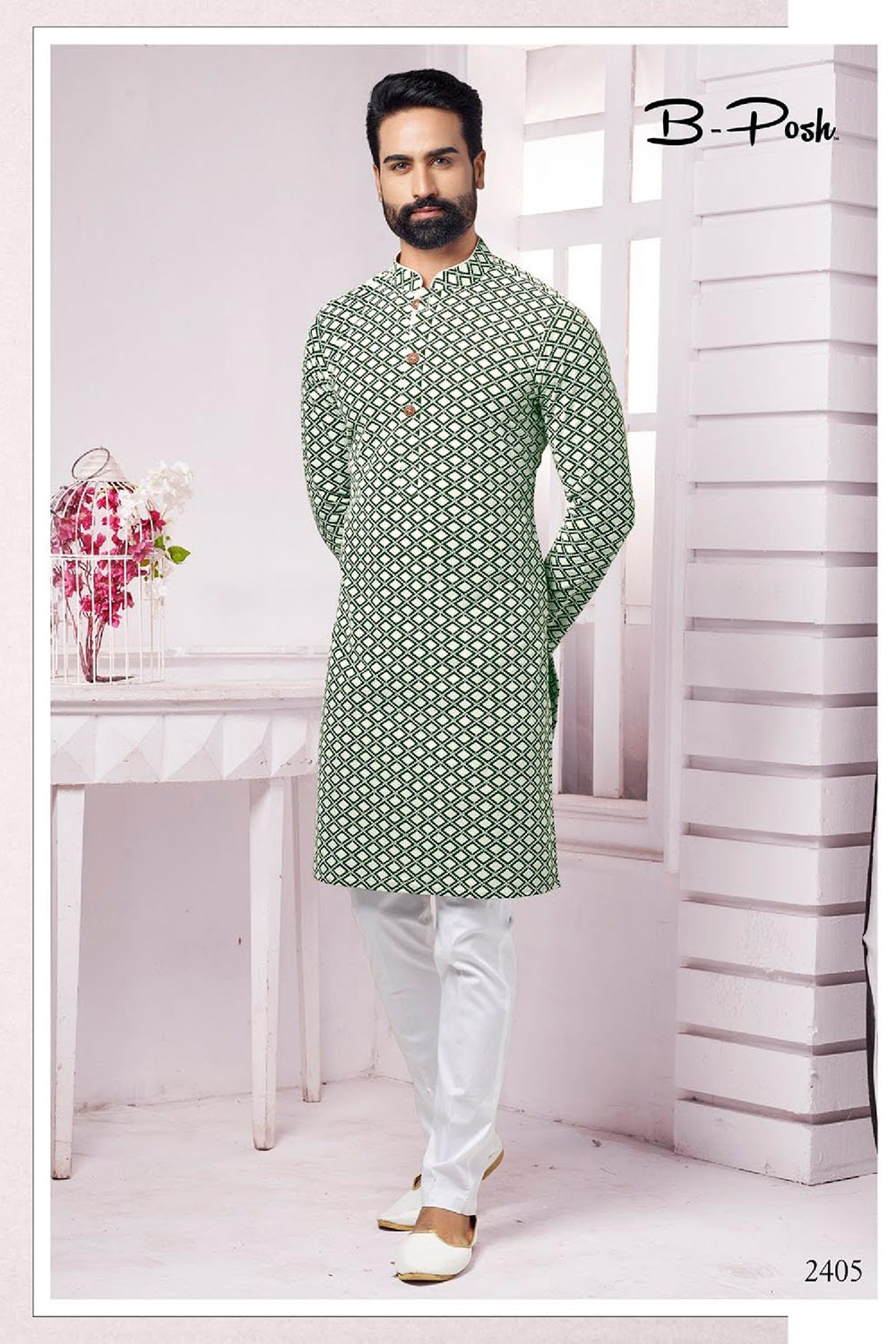 India Designer Printed Dress Kurta 