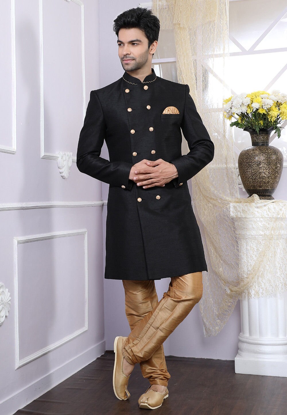 Indian Jodhpuri Suit for Men Boys Achkan Designer Marriage Etsy