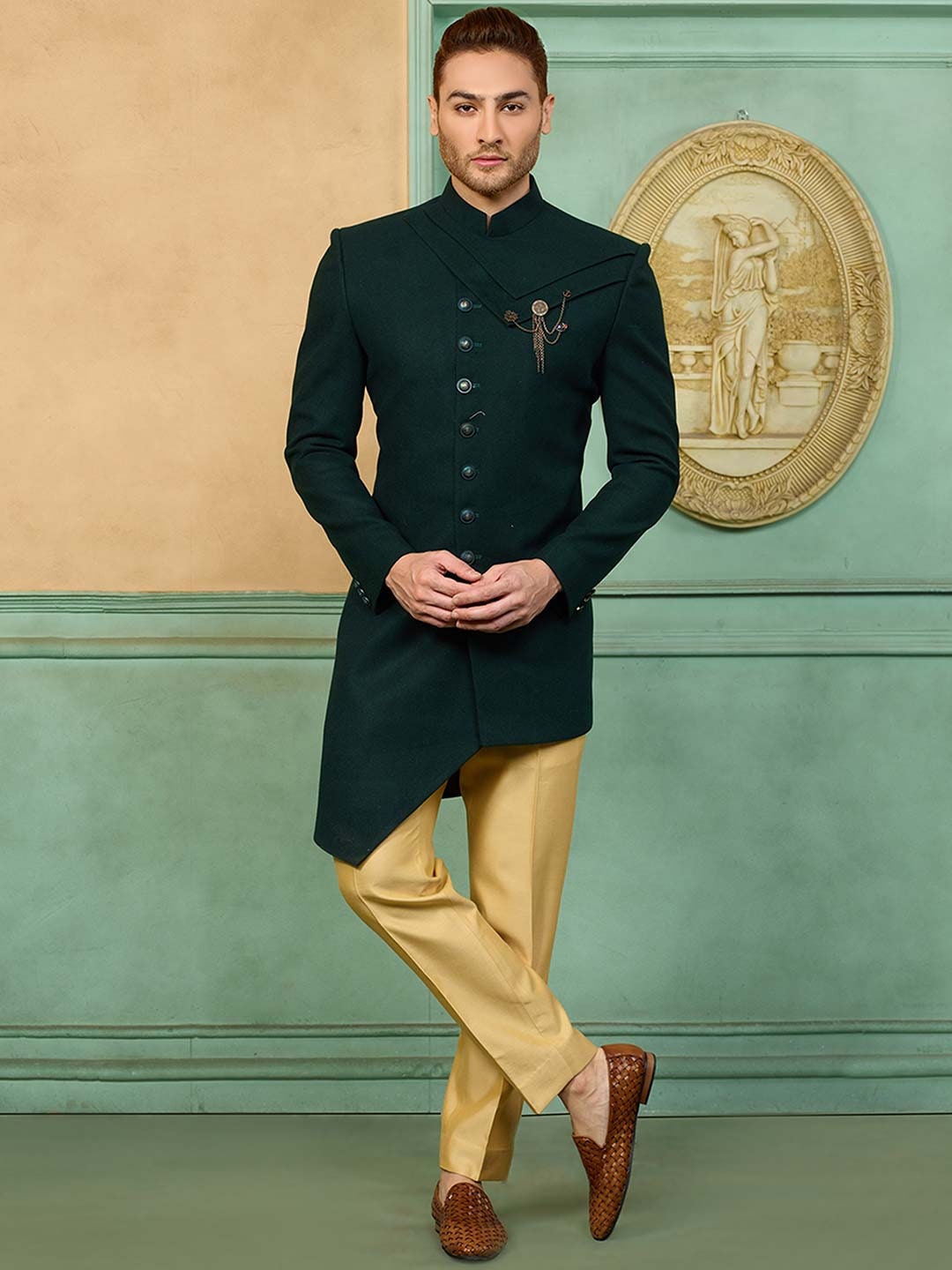 indo western for men shoes