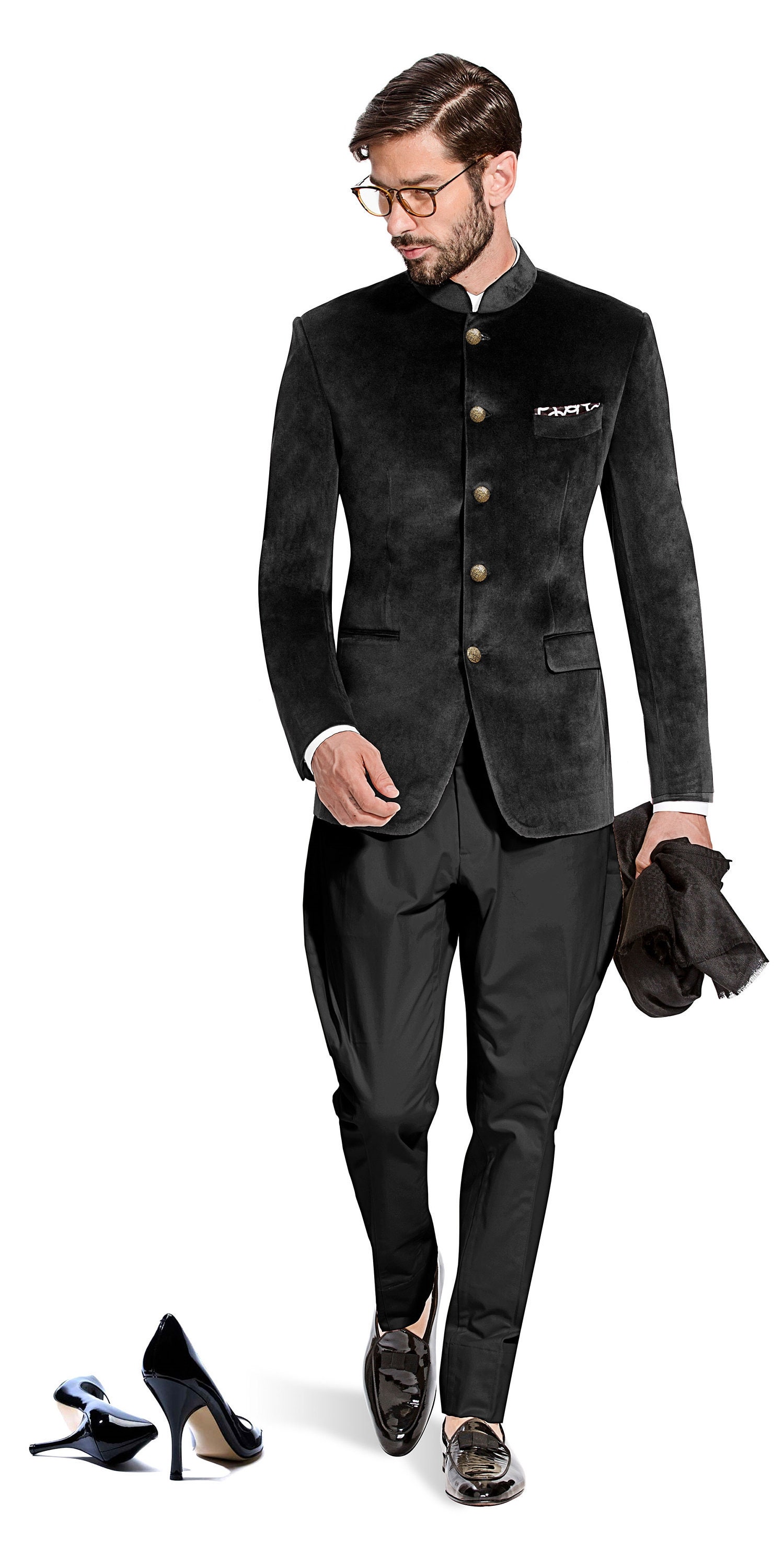 Indian Designer Coat Jacket Blazertraditional Jodhapuri Etsy