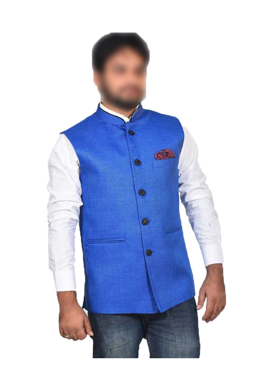 Royal blue modi clearance jacket