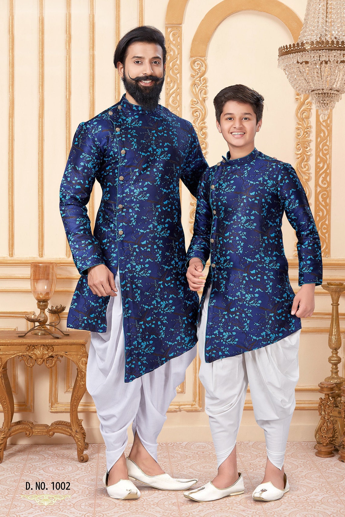matching sherwani for father and son