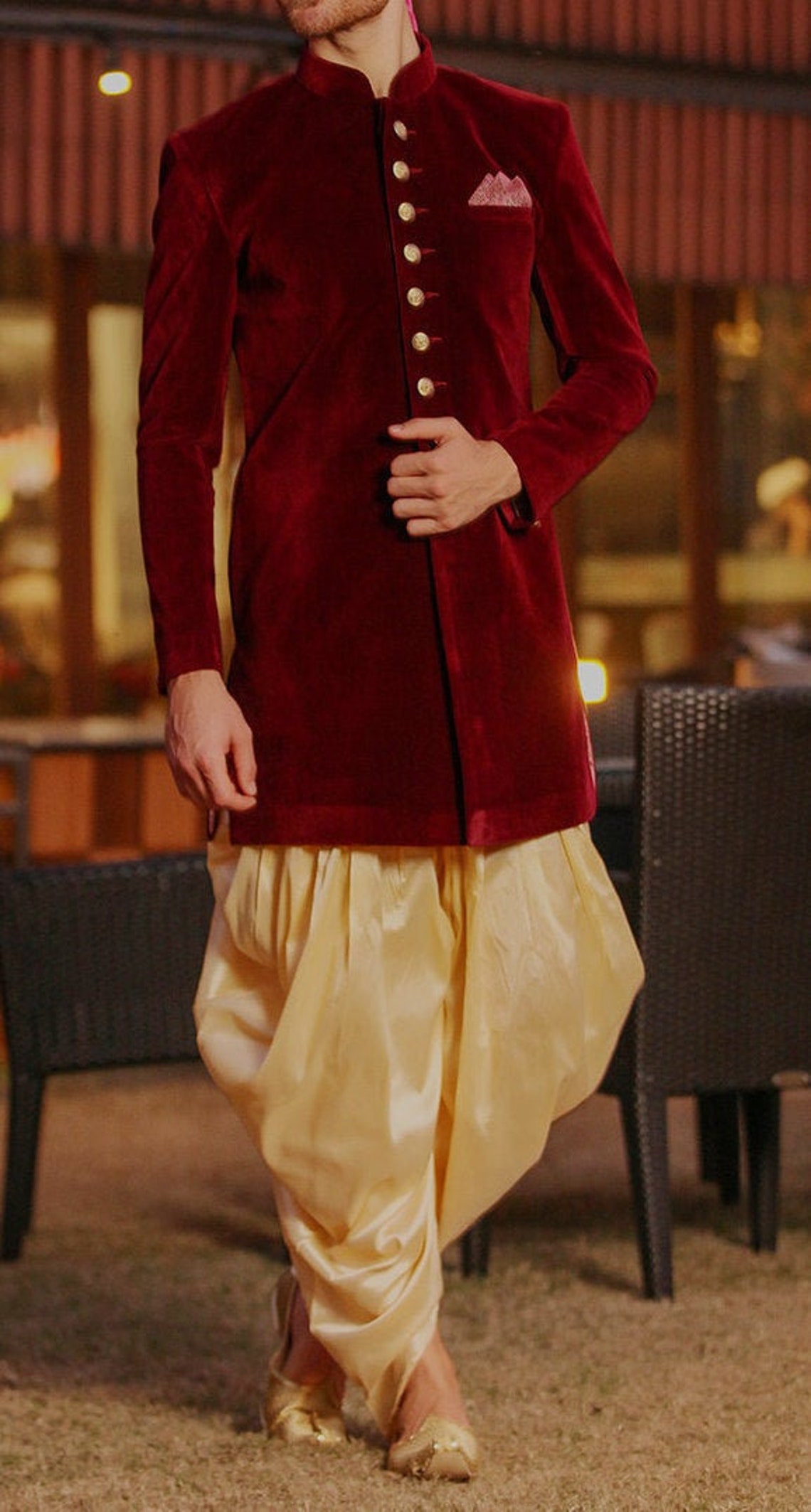 rajputi achkan for men