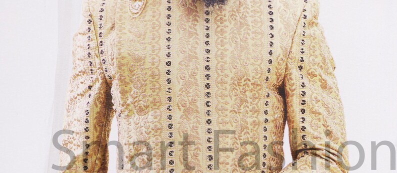 Indian Sherwani for Men Beige Designer with Dhoti Marriage wedding wear Ethnic Phoshak Traditional Designer Elegant wear jacket