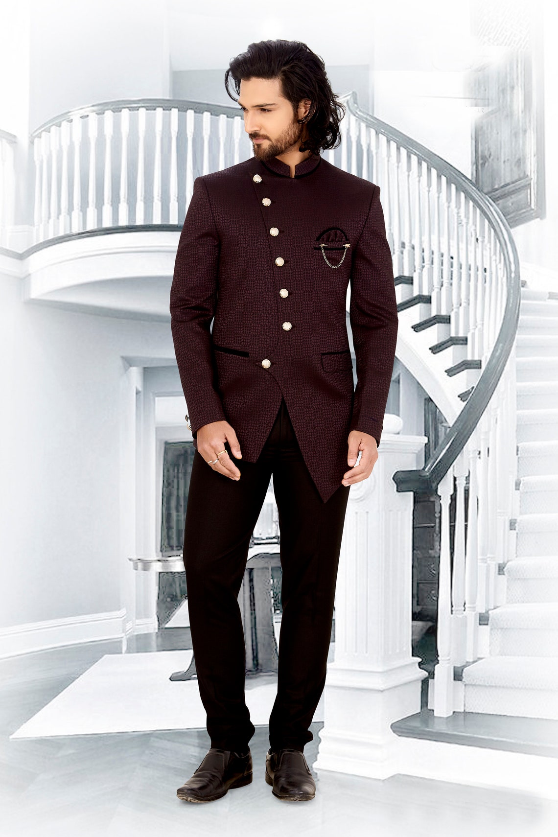 suit for wedding reception indian