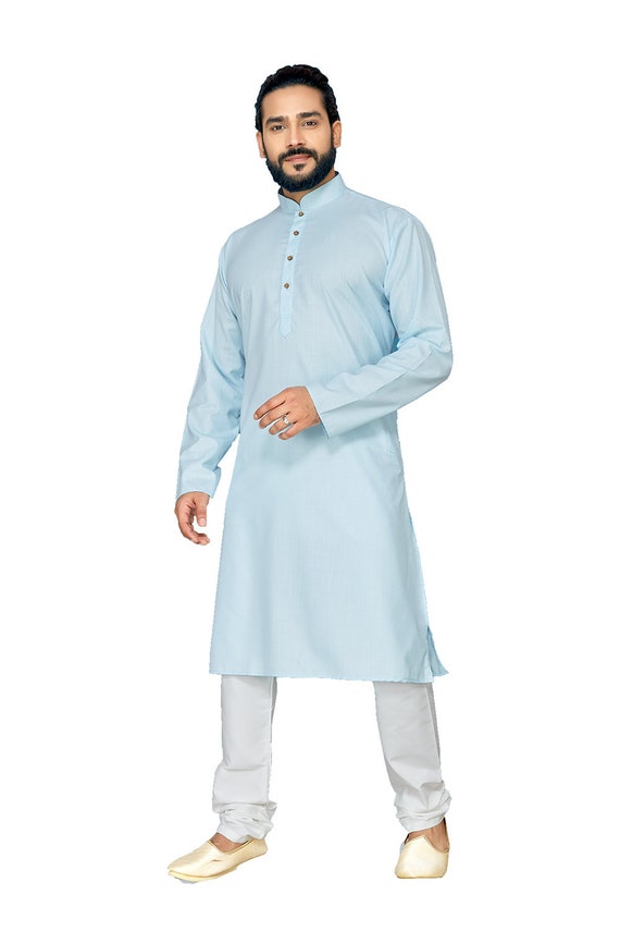 Ropa Ropa para hombre Trajes y abrigos de deporte Indio Designer Partywear etño pijama tradicional kurta para hombres 