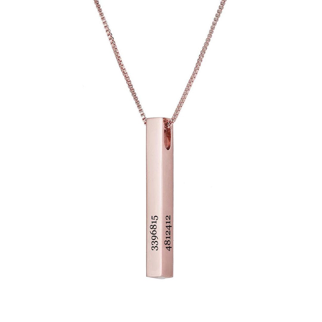 Grabovoi Code Pillar Necklace, Numeric Intention Jewelry - 3396815 ...