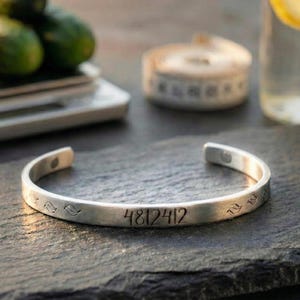 Grabovoi 4812412 Ideal Weight Bracelet | Stainless Steel Wellness Cuff