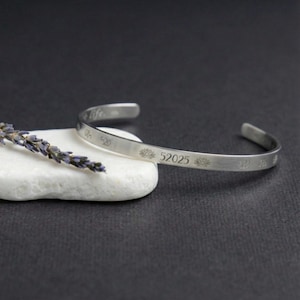 Grabovoi 52025 Abundance and Blocage Free Cuff Bracelet | Manifestation Jewelry