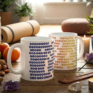 Mug Codes Grabovoi : tasse en céramique affirmation du bien-être