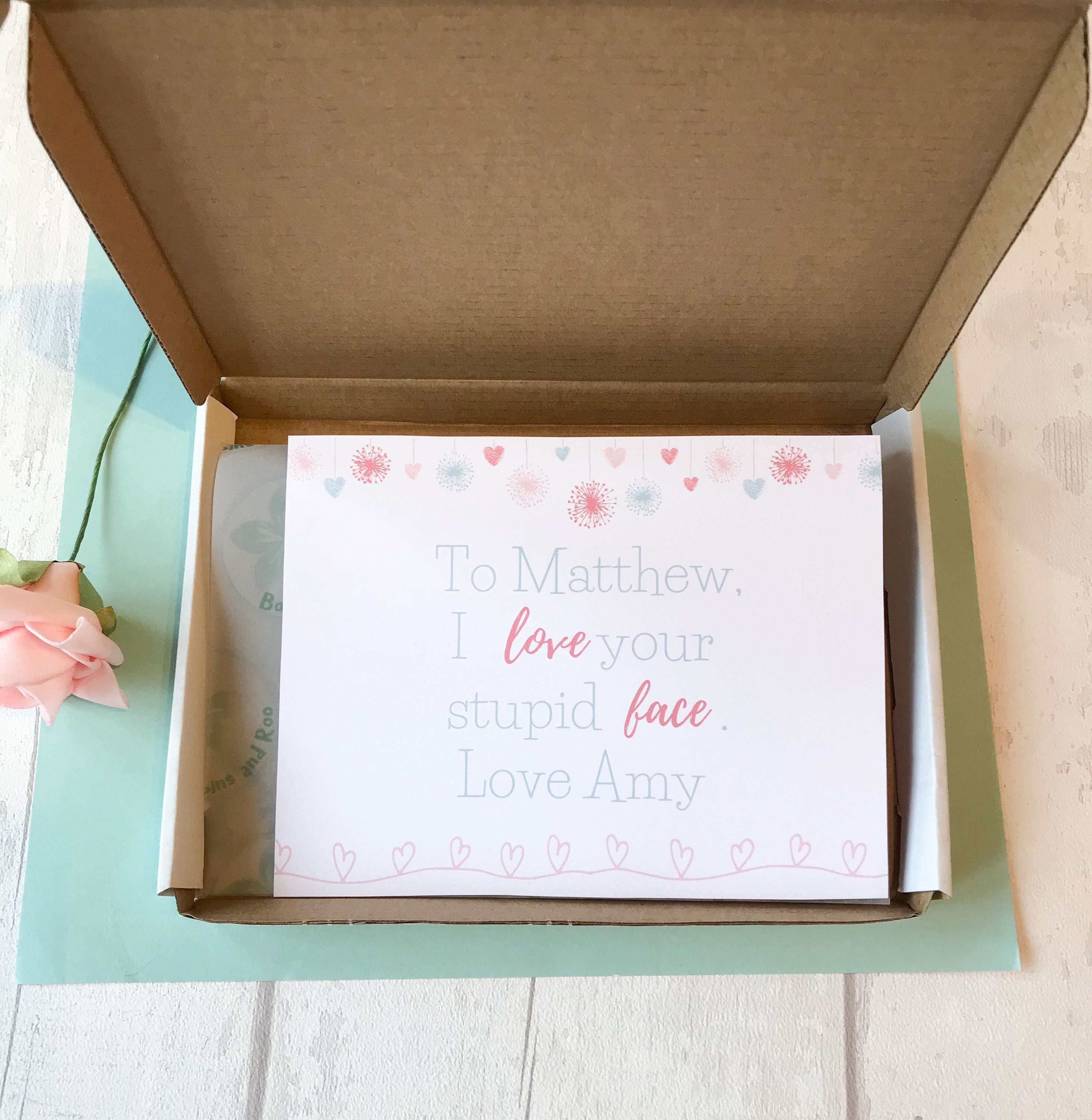 Dinge die ich an Dir liebe Jubiläumsgeschenk für ihn Etsy