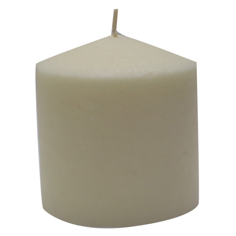 Decoración del hogar 3 3 vela del pilar redondo | Etsy