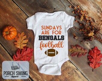 bengals jersey onesie