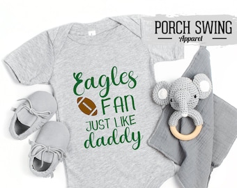 personalized eagles jersey for baby