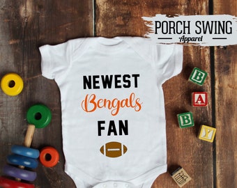 bengals jersey onesie