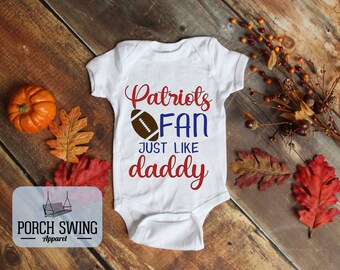 personalized patriots jersey baby