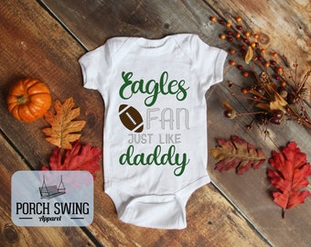 eagles onesie baby girl