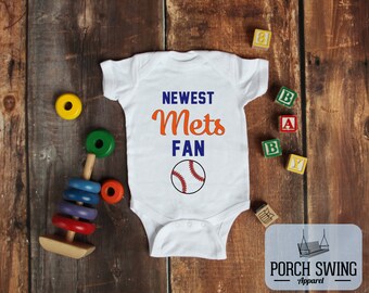 baby mets jersey personalized