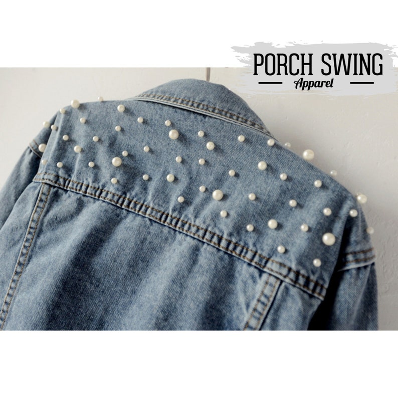Wedding Jackets Future Mrs Wifey jacket Jacket customized for Bride Boho Floral Just Married Pearl Denim Jacket Bridal Jacket glitter