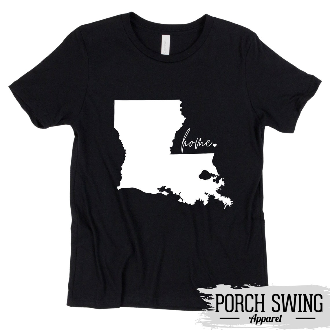 Louisiana Map Shirt Louisiana Shirt Home State Shirt | Etsy