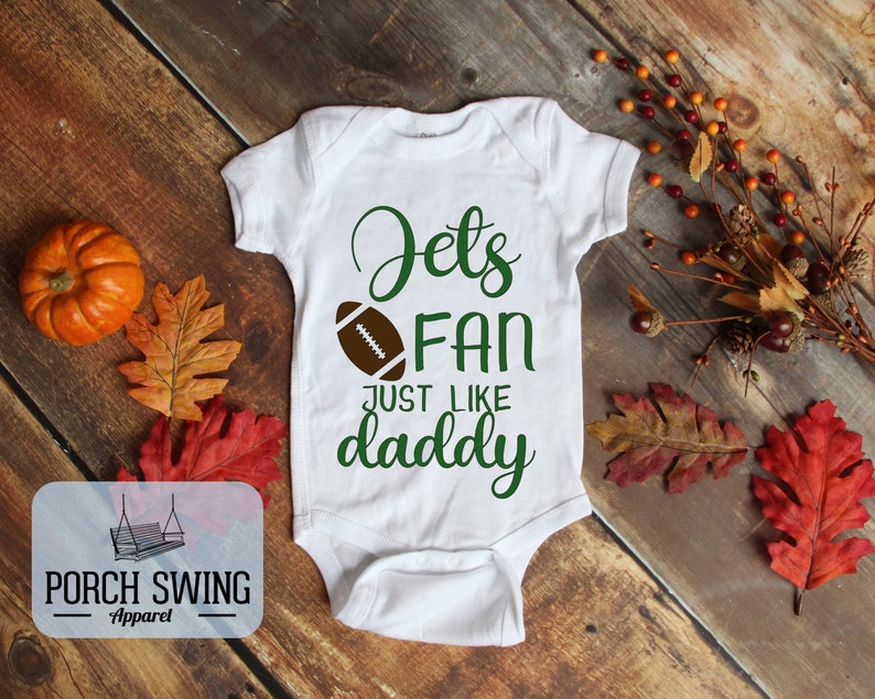 jets baby onesie