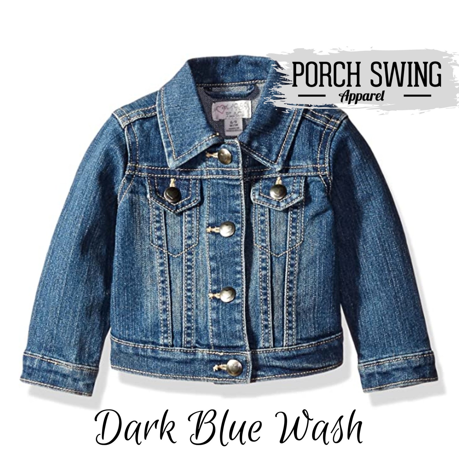 Personalized Denim Jacket Baby Flower Girl Denim Jacket Etsy