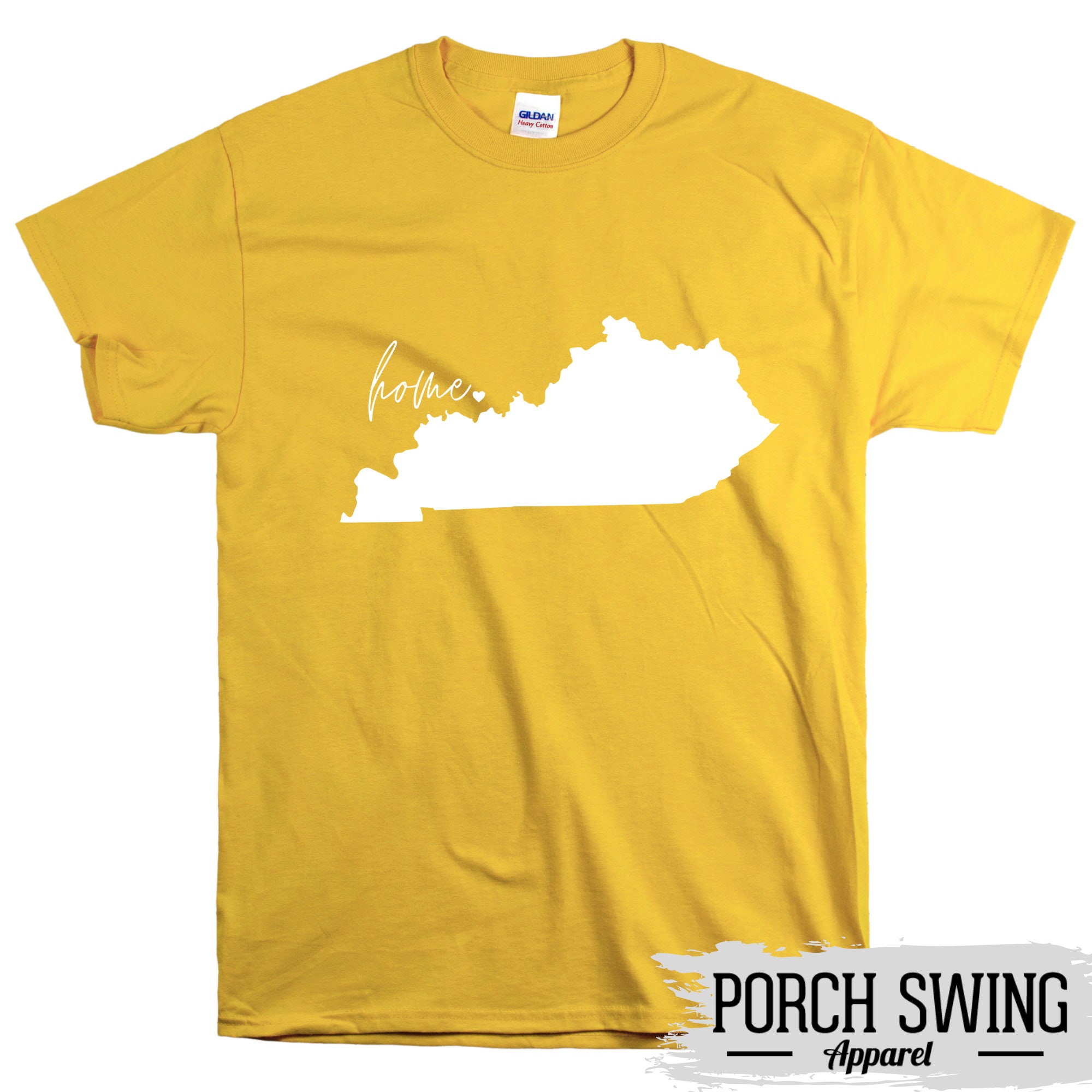 Kentucky Map Shirt Kentucky Shirt Home State Shirt Kentucky Etsy