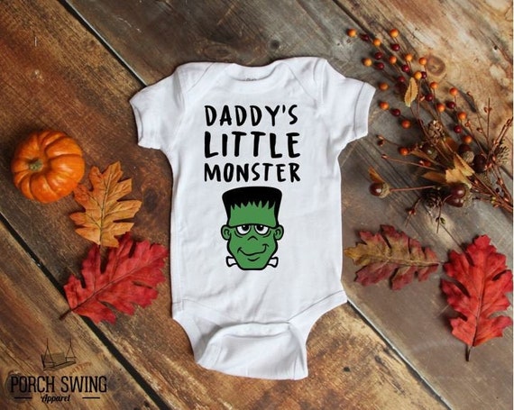 daddy's little monster onesie