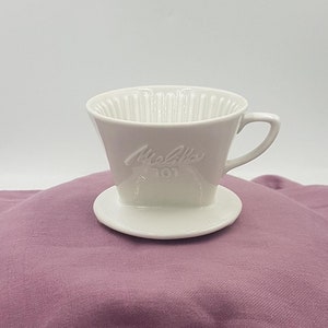 Vintage Melitta Coffee Filter, Swiss Langenthal Porcelain, 1960s