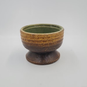 Vintage Vest Keramiek Ceramic Clay Candle Holder, 1970s