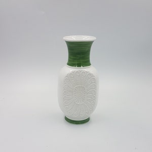 Hand-Made in Germany Biscuit Porcelain Vase by Royal Porzellan Bavaria KPM, 1970s, WGP, West German Pottery