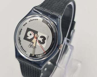 Midi Pop Swatch IN (PMK129) From the Year 2000 - With Metal Brace