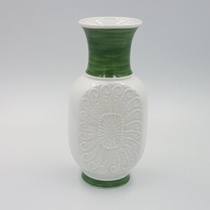 Vintage Hand-Made in West-Germany Biscuit Porcelain Vase by Royal Porzellan Bavaria KPM, 1970s