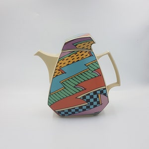 Vintage Flash Rosenthal Studio-Linie Coffee Pot Design by Dorothy Hafner - Post-Modern Design, Memphis Era, 1980s