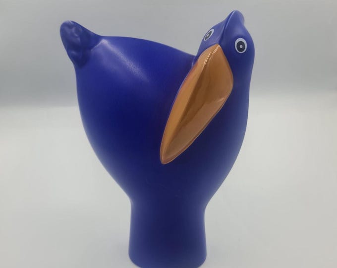 Arabia Finland Kaisa Tukaani Blue Ceramic Bird Figurine By Howard Smith arabia-finland-kaisa-tukaani-blue-ceramic-bird-figurine-by-howard-smith